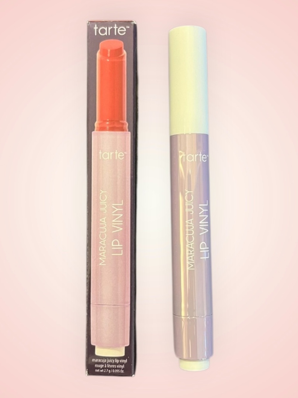 Tarte Cosmetics Maracuja Juicy Lip Vinyl Hibiscus Makeup Beauty NIB 2.7g - Picture 5 of 6